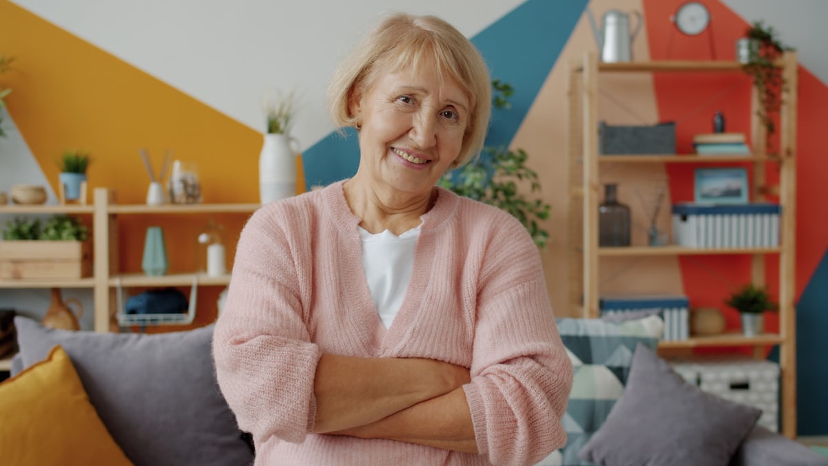 Healthy senior woman representing heart-conscious lifestyle